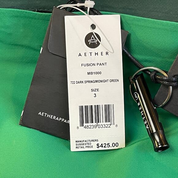Aether Apparel Womens Fusion Snow Pant in Dark Spring/Midnight Green Size Med - Picture 3 of 8